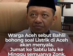 Warga Aceh Kecewa Berat, Merasa “Di-Prank” Menteri Bahlil Soal Janji Listrik Menyala