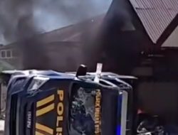 Polsek muara batang gadis dirusak masa, perkara narkoba