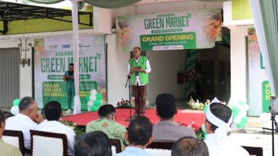 BRI KC Cikarang Dukung Grand Opening Green Market Jababeka lewat Sponsorship dan Fasilitas Transaksi Digital