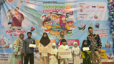 Indonesia Mendongeng #12, Relawan Rumah Zakat Bekasi Hadirkan Edukasi Sosial