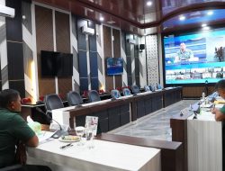 Kasdam II/Sriwijaya Ikuti Rapat Evaluasi KDKMP Secara Vicon, Wakil Panglima TNI : “Presiden RI Apresiasi Progres Pembangunan KDKM
