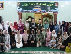 Peringati Isra Mi’raj 1447 H, Korem 044/Gapo Perkuat Karakter Prajurit Berakhlak Mulia