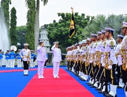 Perkuat Diplomasi Maritim, Kasal Sambut Kunjungan Kehormatan Admiral Saito Akira di Mabesal