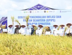 Komitmen Bersama Jaga Pangan dan Inflasi, Kasrem 044/Gapo Hadir di Seremoni Strategis Sumatera