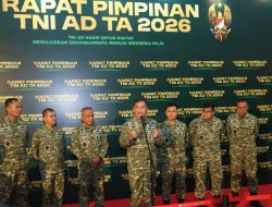 Rapim TNI AD 2026 Fokuskan Penguatan Program Pemerintah dan Sinergi Nasional