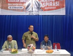 Ketua DPRD Sardi Efendi Serap Aspirasi Warga Pejuang, Targetkan 70 Persen Usulan Terealisasi Tahun Ini