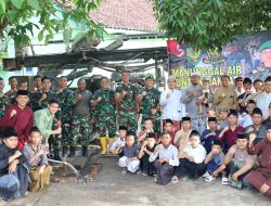 TNI Manunggal Air, Sumur Bor di Ponpes Darussalam Prabumulih Rampung 100%