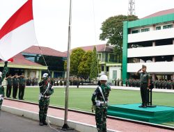 Upacara Bendera Perdana Ramadhan 1447 H: Kodam II/Sriwijaya Tekankan Konsistensi Disiplin dan Pengabdian