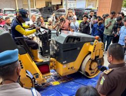 Gempur Jaringan Narkoba, Polda Sumsel Hancurkan Barang Bukti Senilai Rp5,7 Miliar