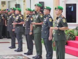 Estafet Kepemimpinan Korem 044/Gapo: Dandim Palembang Perkuat Sinergi dan Soliditas Satuan