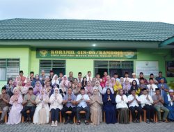 Safari Ramadan 1447 H, Dandim 0418/Palembang dan Ketua Persit KCK Cabang XLII kodim 0418/Palembang Silaturahmi dengan Keluarga Besar Koramil 418-06/Kamboja