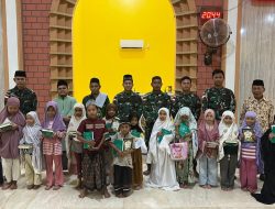 Wujud Kepedulian, Satgas Yonif 123/Rajawali Hadirkan Semangat Mengaji di Distrik Edera Mappi