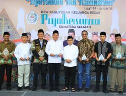 Wagub Cik Ujang Apresiasi Etos Kerja Warga Pujakesuma dalam Membangun Sumsel