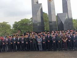 Jelang Peringati HUT Kota Bekasi, Walikota dan Unsur Muspida Laksanakan Ziarah di TMP Bulak Kapal