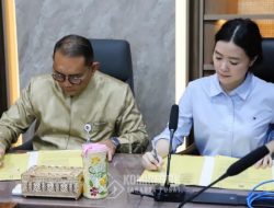 Pemkot Jakarta Pusat Terima Serah Terima Fasos Fasum dari PT Bank Permata