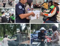 Berbagi di Ujung Senja, Polres Metro Bekasi Tebar Kebaikan di Bulan Suci Ramadan