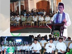 Kasdim 0418/Palembang Hadiri Peresmian Tugu Air Mancur Palembang Darussalam Bersama Forkopimda