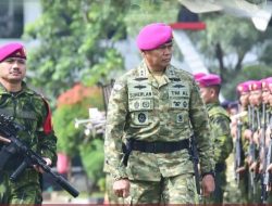 Penuh Kebanggaan, Kas Kormar Sambut Kepulangan Satgas Pamtas RI–PNG Yonif 10 Marinir/SBY