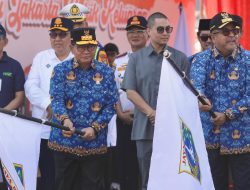 Pramono Anung Lepas 33.902 Peserta Mudik Gratis DKI 2026 di Monas