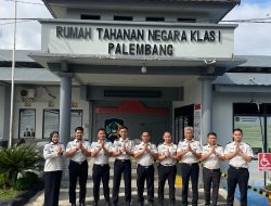 KAKANWIL DITJENPAS SUMSEL TINJAU LANGSUNG PERSIAPAN KUNJUNGAN IDUL FITRI 1447 H DI RUTAN PALEMBANG