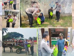 Polres Metro Bekasi Tebar Kebaikan di Bulan Ramadhan, Salurkan Sembako Door-to-Door di Cikarang Utara