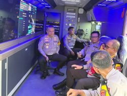 Strategi Nasional Pengamanan Mudik: Polda Sumsel Pantau Betung dengan Drone dan CCTV Real-Time