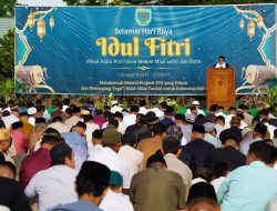 Semangat Kemenangan Menggema, Kodam XVIII/Kasuari Gelar Sholat Idul Fitri 1447 H dan Halal Bihalal Penuh Kebersamaan