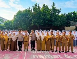 Polsek Pondok Gede Sambangi SMK Negeri 12 Kota Bekasi, Perkuat Pembinaan Karakter dan Disiplin Pelajar.