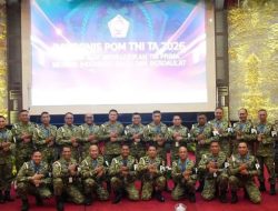 Perkuat Penegakan Hukum, Kadisprov Kormar Hadiri Rakornis POM TNI TA 2026