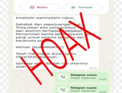 Hoaks Keji Menyerang Hilman Suararakyat, Redaksi SUARARAKYAT Bongkar Dugaan Modus Penipuan Digital.
