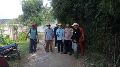 Turun Gunung! Kades Saefulloh Sebar Staf dan Babinsa, Pimpin Kerja Bakti Serentak di Desa Cijengkol