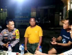 Antisipasi Geng Motor, Bhabinkamtibmas Pasirsari Sambangi Warga di Bantaran Kalimalang