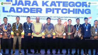Perkuat Sinergi Pelayanan, Sekda Sumsel Hadiri Gala Dinner HUT Damkar, Satpol PP, dan Satlinmas di JSC