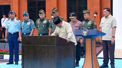 Sebut Seskoad ‘Kawah Candradimuka’ Pemimpin Bangsa, Presiden Prabowo Resmikan Museum dan Perpustakaan Baru