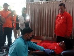 “Donor Darah Perdana Gerakan Rakyat di Jawa Barat, Nanang Kosim Sambut Hangat Kehadiran Sahrin Hamid, Muhammad Ridwan, dan Adiatma”