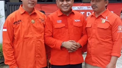 Ketua Gerakan Rakyat Pondok Gede Toyib Hadiwijaya Ucapkan Terima Kasih atas Aksi Sosial Donor Darah Bersama PMI Kabupaten Bekasi.