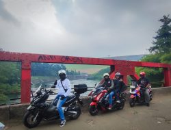 Camar Jamblang Jaticempaka Gas Touring ke Jatiluhur, Alam Purwakarta Jadi Pelepas Penat Rider Bekasi.