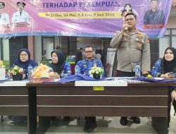 Polsek Pondok Gede Dan Puskesmas Bersatu Lawan Kekerasan Perempuan, IPTU H.Pardi: Jangan Ada Lagi Korban Yang Memilih Diam!!!.