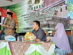 Warga Cijengkol Keluhkan Jalan dan Pengangguran saat Reses Anggota DPRD Kabupaten Bekasi