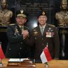 Perkuat Stabilitas Kawasan, Kasad Maruli Terima Kunjungan Kasad Singapura di Mabesad