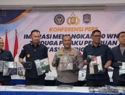 Sinergi Imigrasi dan Polri Ringkus 210 WNA Komplotan Investasi Bodong di Batam