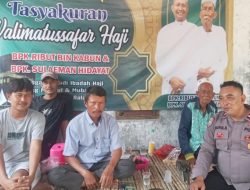 Jaga Kondusivitas Kamtibmas, Bhabinkamtibmas Polsek Cabangbungin Sambangi Warga Lenggahsari