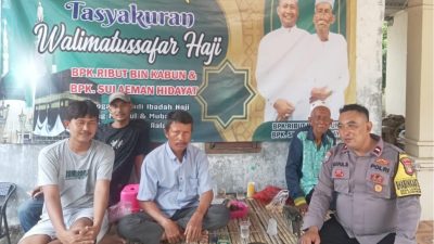 Jaga Kondusivitas Kamtibmas, Bhabinkamtibmas Polsek Cabangbungin Sambangi Warga Lenggahsari