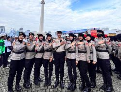 Humanis dan Siaga, Dit Samapta Polda Metro Jaya Kerahkan 1.300 Personel di May Day 2026.