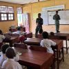 Peduli Pendidikan di Pedalaman, Satgas Yonif 123/Rajawali Jadi Guru Bantu di Mappi