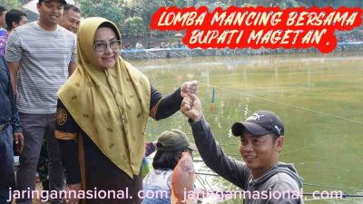 Ratusan Pemancing Padati Dong Mbud Desa Geplak, Meriahkan Lomba Mancing Bersama Bupati Magetan