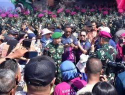 Usai Prosesi Pembaretan, Pangkormar Bakar Semangat dan Beri Arahan Orang Tua Prajurit Muda