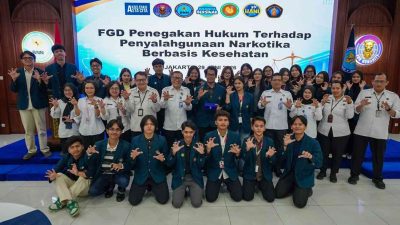 Jembatani Teori dan Realita, Mahasiswa FH Universitas Brawijaya Bedah Kebijakan Narkotika di BNN RI
