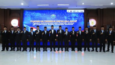 Akselerasi Kinerja, Kepala BNN RI Lantik Pejabat Administrator dan Penyidik Madya Baru