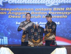 Perkuat P4GN hingga Pelosok, BNN dan PABPDSI Kolaborasi Wujudkan Desa Bersinar